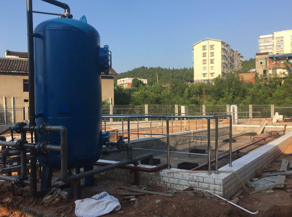 10T/H生活污水回用現場 河南濮陽中原油田采油一分廠